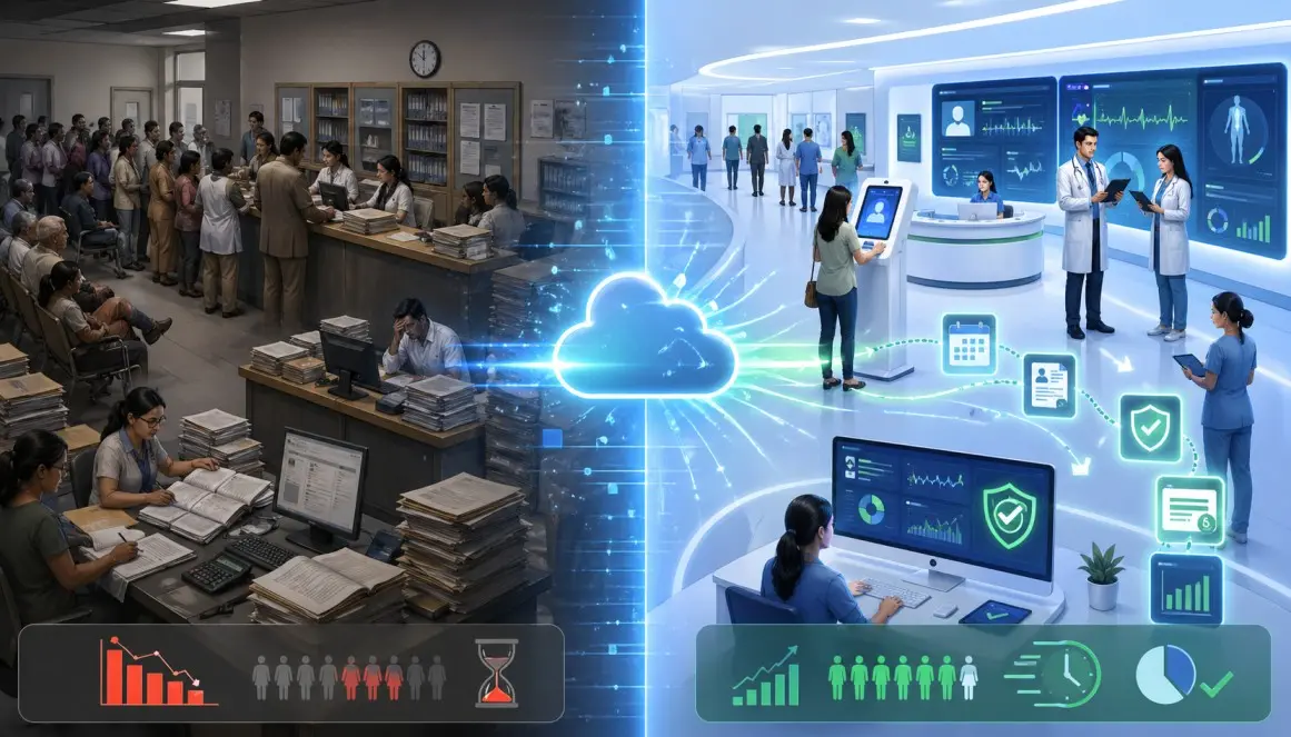 Shiva Healthcare Clinic Reduces Patient Wait Time by 55% with AWS